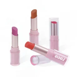 New Design Pink High Pigment Matte Lipsticks Long Lasting Waterproof Lipstick Custom Logo