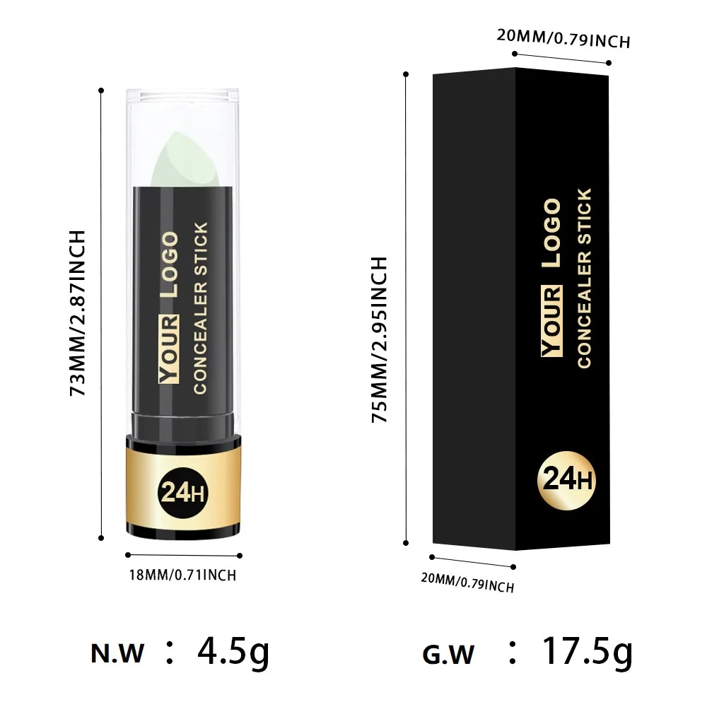 Wholesale Private Label 22 Colors Long Lasting Vegan Cruelty Free Custom Logo Waterproof High Full Coverage Concealer Stick - Image 5