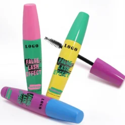 Custom Logo Long-lasting for Mascara with Fiber Lash Eyelash Extension Waterproof No-smudge Slim Thick Curling Shaping