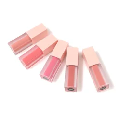 Lip Tint Bottle Square Lip Gloss Containers Tube Empty Lipgloss Tube Rose Gold 5ml 8ml Custom Logo Golden Black Cosmetic